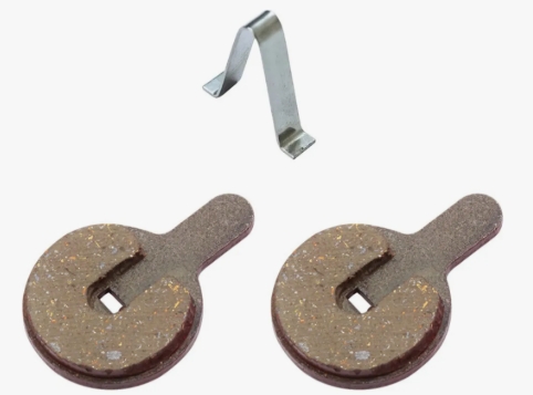 PASTILHA FREIO DISCO REDONDA MEC C/FURO C/MOLA